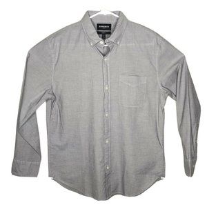 BONOBOS Mens Medium Longsleeve Shirt Gray